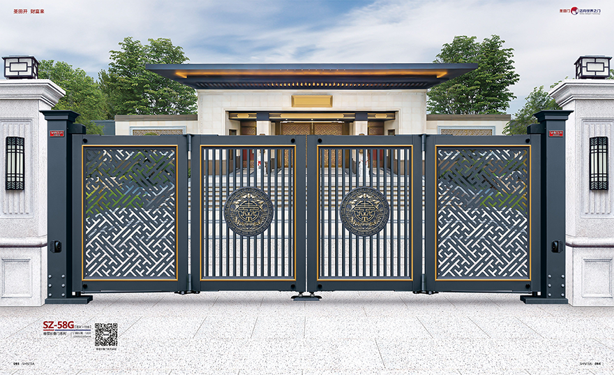 別墅庭院鋁藝大門
